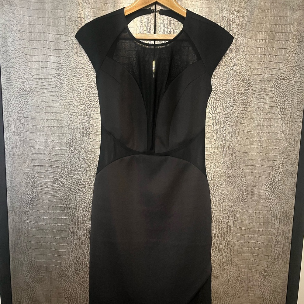 Chic Black Midi Dress